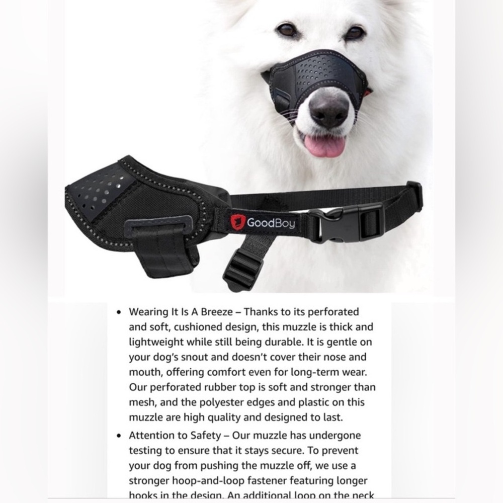 Dog muzzle - Picture 2 of 2